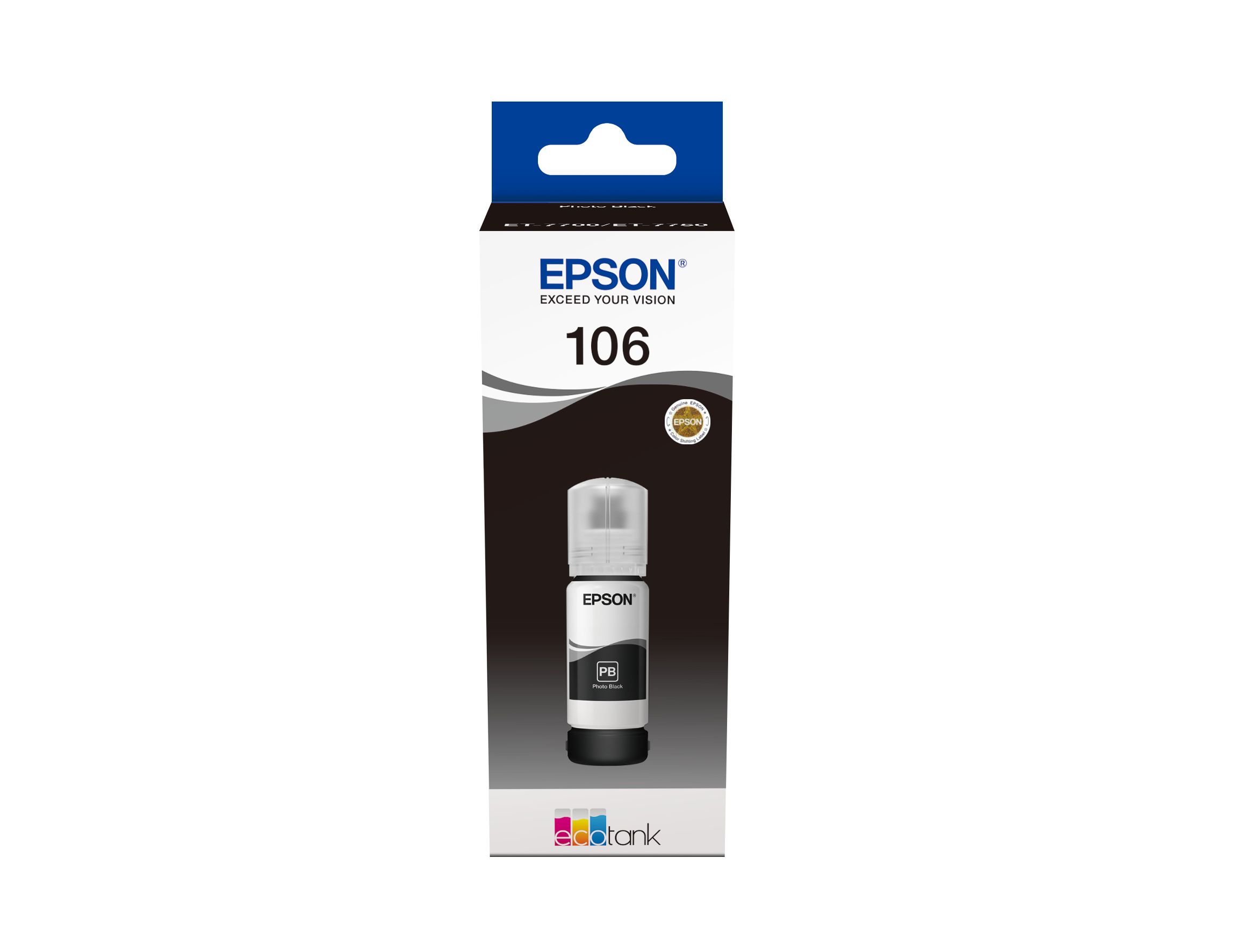 Epson 106 EcoTank Photo Black ink bottle - Original