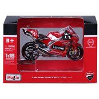 Maisto Voertuig 1/18 Moto GP Racing Ducati Lenovo 2022 #63 Bagnaia