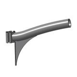 Performance in Lighting STREET SHORT BRACKET 0,5m GRAPHITE Gris-Courte fixation 0,5 m - graphite | GW87587