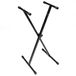 Stagg Keyboardstandaard. Enkele balk 59 tot 94,5 cm
