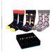 Cerdà Friends - Set van 3 paar sokken voor volwassenen met geschenkdoos eenheidsmaat 40/46