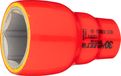 HAZET Dopsleutel · geïsoleerd 900KV-30 · 1/2 inch (12,5 mm) vierkant hol · Buiten-zeskant-tractieprofiel · SW 30 mm