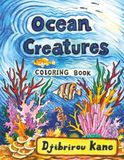 Ocean Creatures Coloring Book: 76 coloring pages