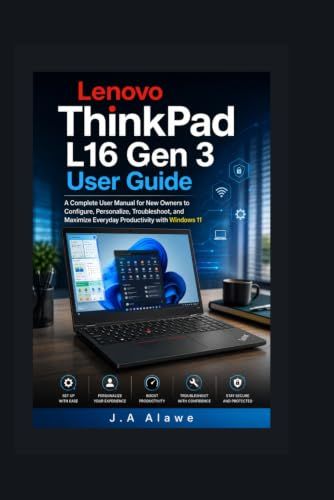 Lenovo ThinkPad L16 Gen 3 / User Guide / L16 Gen 3