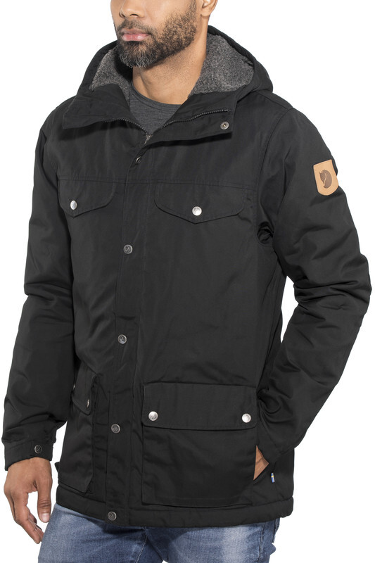 Fjällräven Greenland Winterjas Heren, black L 2019 Winterjassen