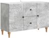 vidaXL TV-kast met lade Betongrijs 89 x 34,5 x 60 cm Bewerkt hout