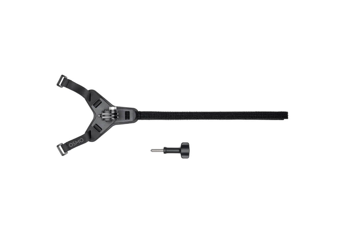 DJI Osmo Action Helmet Chin Mount - Black - For Head Mounting