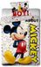 Disney Mickey Mouse Mad About housse de couette 140 x 200 cm Coton Multicolore