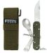 Van Os Imports B.V. Coutellerie de survie - avec étui et tire-bouchon - camping - pliable