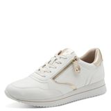 Jana Dames Sneaker - 23774-196 Wit/Combi - Wijdte H - Maat 41