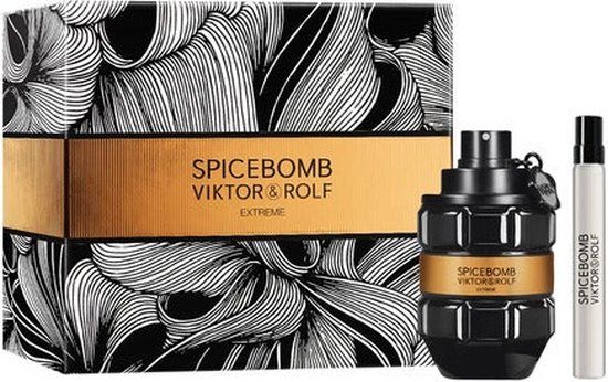 Viktor & Rolf Spicebomb Extreme Giftset - Eau de Parfum 90ml + 10ml - Cadeauset voor Heren