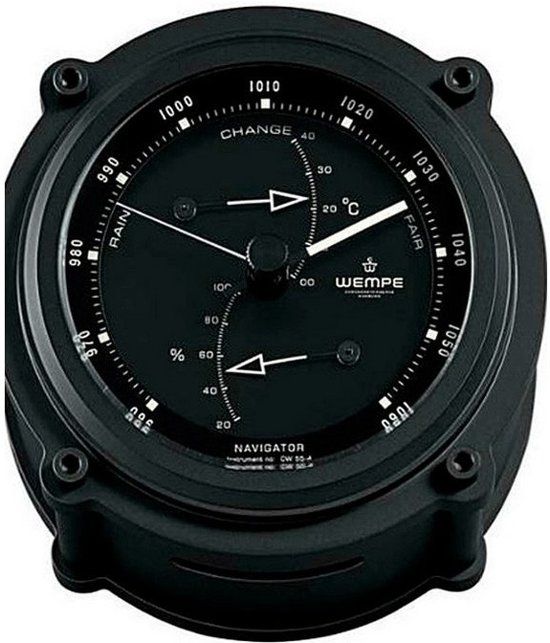 Wempe Chronometerwerke Maritim Navigator II Baro-/Thermo-/Hygrometer CW550004