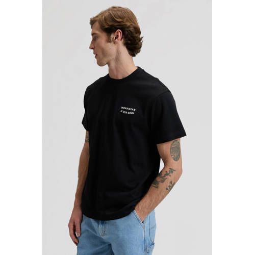 Lee Relaxed T-shirt Zwart