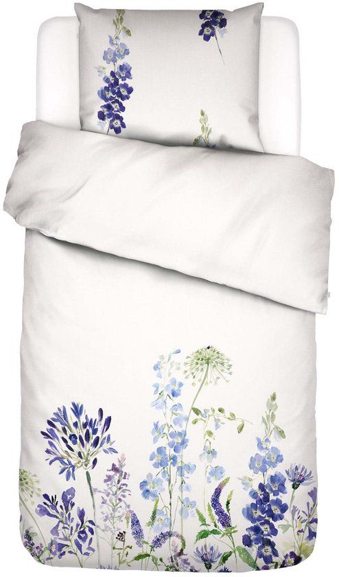 Essenza Lavinea Dekbedovertrek Wit - Eenpersoons – 140x200/220 cm