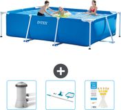 Intex Rechthoekig Frame Zwembad - 300 x 200 x 75 cm - Blauw