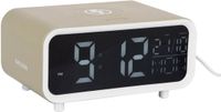 Karlsson Wekker Chunky Led - Theegroen - 17x11x8.6cm - Scandinavisch - Wekker voor slaapkamer