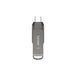 Lexar JumpDrive D400 - Clé USB - 64 Go - Gris