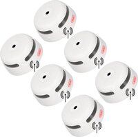 X-Sense XS01-W - Draadloos koppelbare rookmelder 6-pack - 10 jaar batterij - Wit