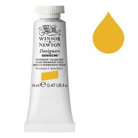 Winsor & Newton Designers Gouache - Permanent Yellow Deep - 14 ml