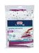 Domopak Living 8001410074508 strijktafelhoes, polyester-katoen, meerkleurig, 50 x 140 x 0,5 cm