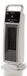 Chauffage tour, 2000 Watt, oscillant, minuterie, éclairage LED, blanc