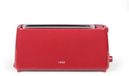 LIVOO Toaster, lange slots, DOD168RC, 900 W, 7 bruiningsgraden, rood