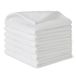 Amazon Basics Keukendoeken van Biologisch Katoen met Wafelstructuur, Superabsorberend, Sneldrogend, Pluisvrij, 30,5cm x 30,5cm, Set van 6, Wit