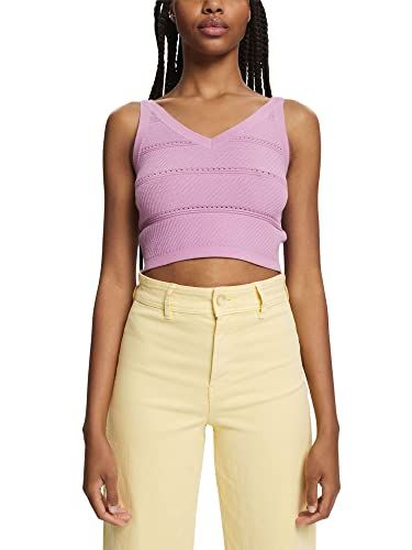 edc by ESPRIT Women's Sweater, 560/lilac, XXL