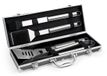 Leopold Vienna Barbecuegereedschap 4-delige set in grillkoffer
