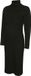 MAMALICIOUS MLSUNIVA JUNE LS KNIT MIDI DRESS 2F NOOS Dames Jurk Zwart XS