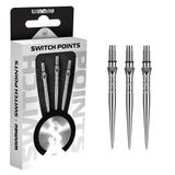 Winmau Switch Point Wave Silver 40 mm