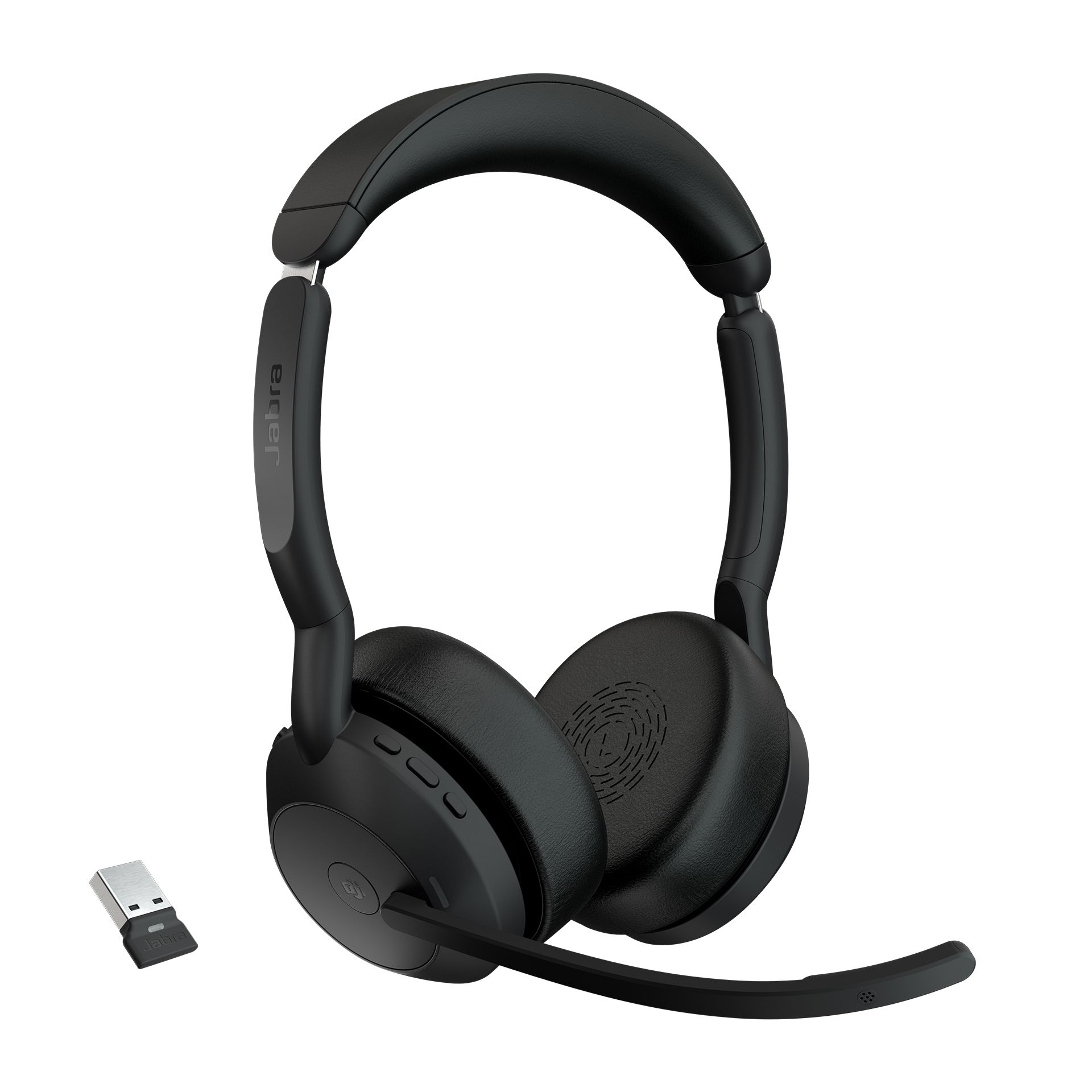 Jabra Evolve2 55 - Draadloze Headset - Bluetooth - Hoofdband - Zwart