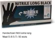 VSI Nitrile wegwerphandschoenen zwart Maat S