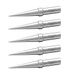 Weller WE1010 soldeertips (TETS-5), conisch, 0,016"/0,4 mm, 5 stuks