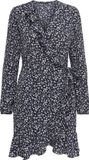 ONLY ONLCARLY L/S WRAP SHORT DRESS NOOS WVN Dames Jurk - Maat 38