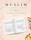 Muslim Kids Coloring Book
