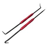 PERFORMANCE TOOL W80750 2-delige precisie pick en haak set met aluminium handgrepen, O-ring afdichting pakking pick mini haken trekker remover