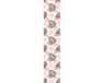 Ambiance Sticker Voorgelijmd vliesbehang - Tropisch roze palmbladeren - 1 rol van 300x60 cm