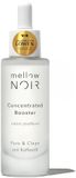 mellow NOIR Booster Concentré 30ml – raffermissant immédiat - Sérum anti-âge à l'acide hyaluronique et à l'huile de café – Sérum contour des yeux et visage