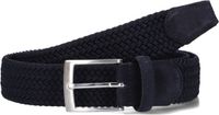 STEFANO LAURAN 25 007 Riem - Donkerblauw - Katoen - Heren - Maat 105