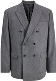 JACK & JONES JPRHARRY CARLO DB BLAZER JY02 Heren Colbert Grijs Gemêleerd Wolmix Regular Fit