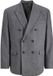 JACK & JONES JPRHARRY CARLO DB BLAZER JY02 Heren Colbert Grijs Gemêleerd Wolmix Regular Fit