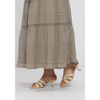 Stefano Lauran St2648 Hakken Dames - Beige - Maat 39