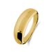 Lucardi Dames Zilveren goldplated ring voor dames - Ring - 925 Zilver - Goudkleurig - 19.50 / 62 mm