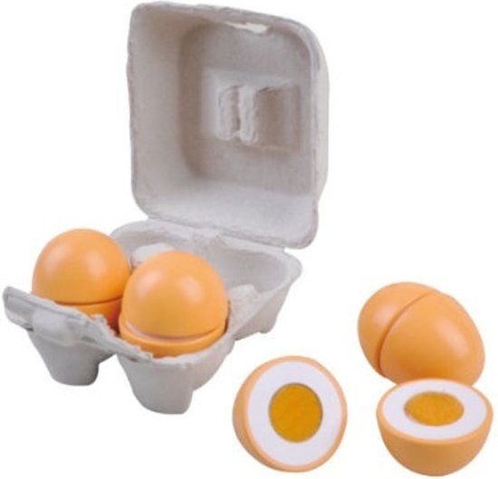 Simply for Kids Doosje met 4 eieren