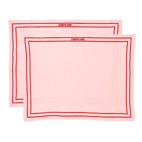 Vondels placemat CHEF'S KISS (set van 2)