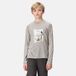 Regatta Burnlee T-shirt imprimé pour enfants Argent, taille : 3-4 ans