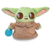 Simba Star Wars Grogu peluche pour bébé avec anneau de dentition