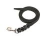 Leather Julius-K9 Leather Leash without Handle, with Zamak Carabiner, 10 mm x 0,8 m, Braided