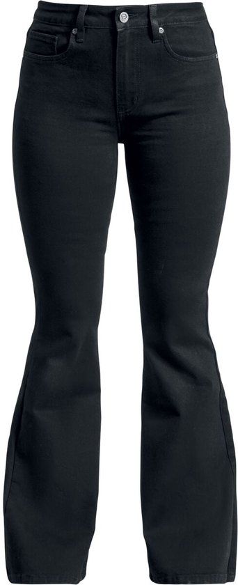R.E.D. by EMP R.E.D. Rock-Engineered Design Zwarte bootcut jeans - Dames - W28L30